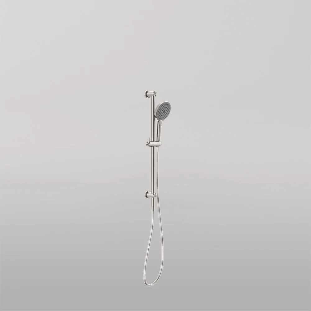 Nero Mecca Shower Rail With Air Shower II Brushed Nickel - Image 2