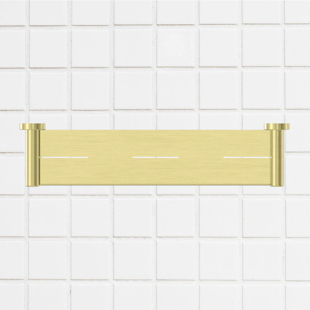Nero Mecca Shower Shelf Brushed Gold - Image 2