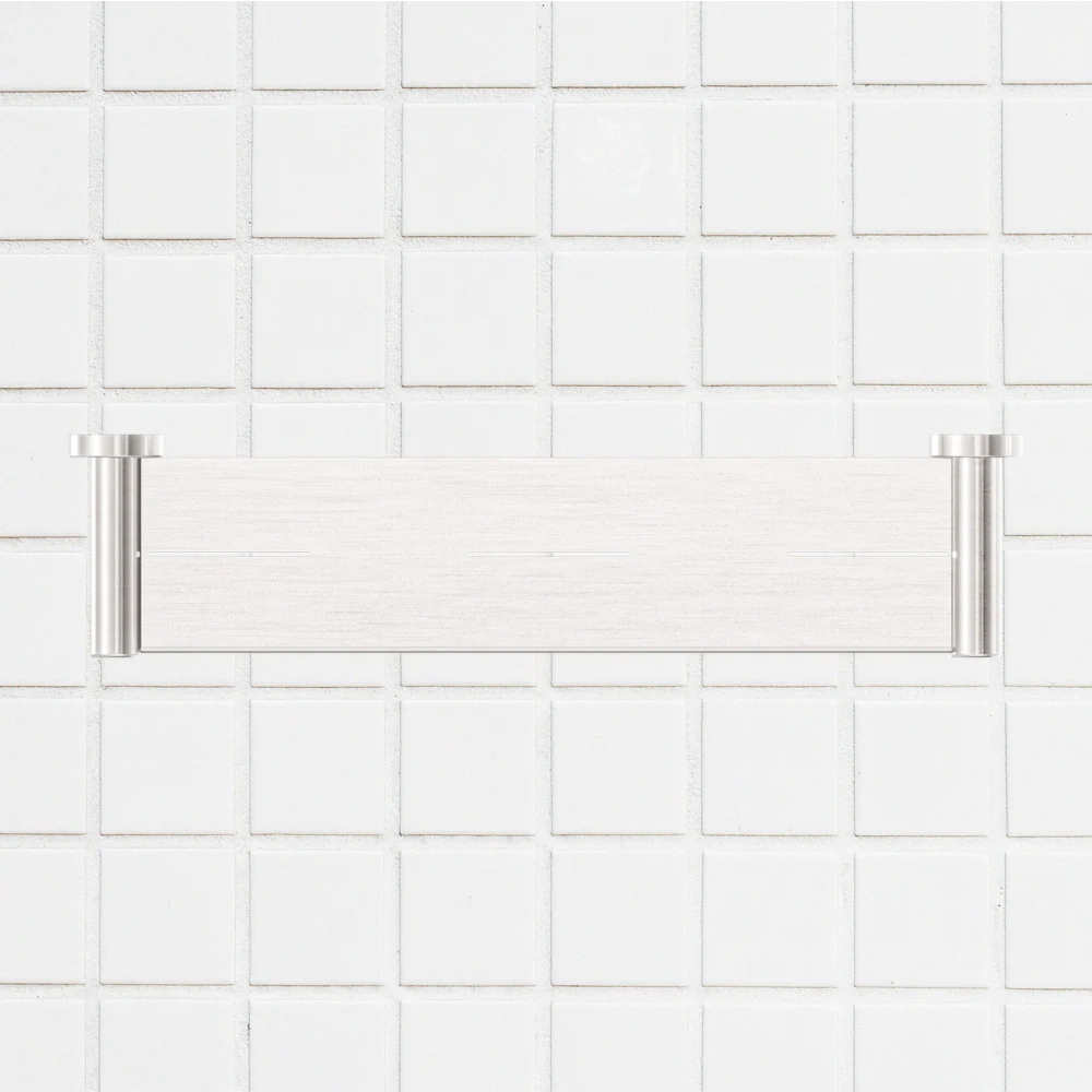 Nero Mecca Shower Shelf Brushed Nickel - Image 2