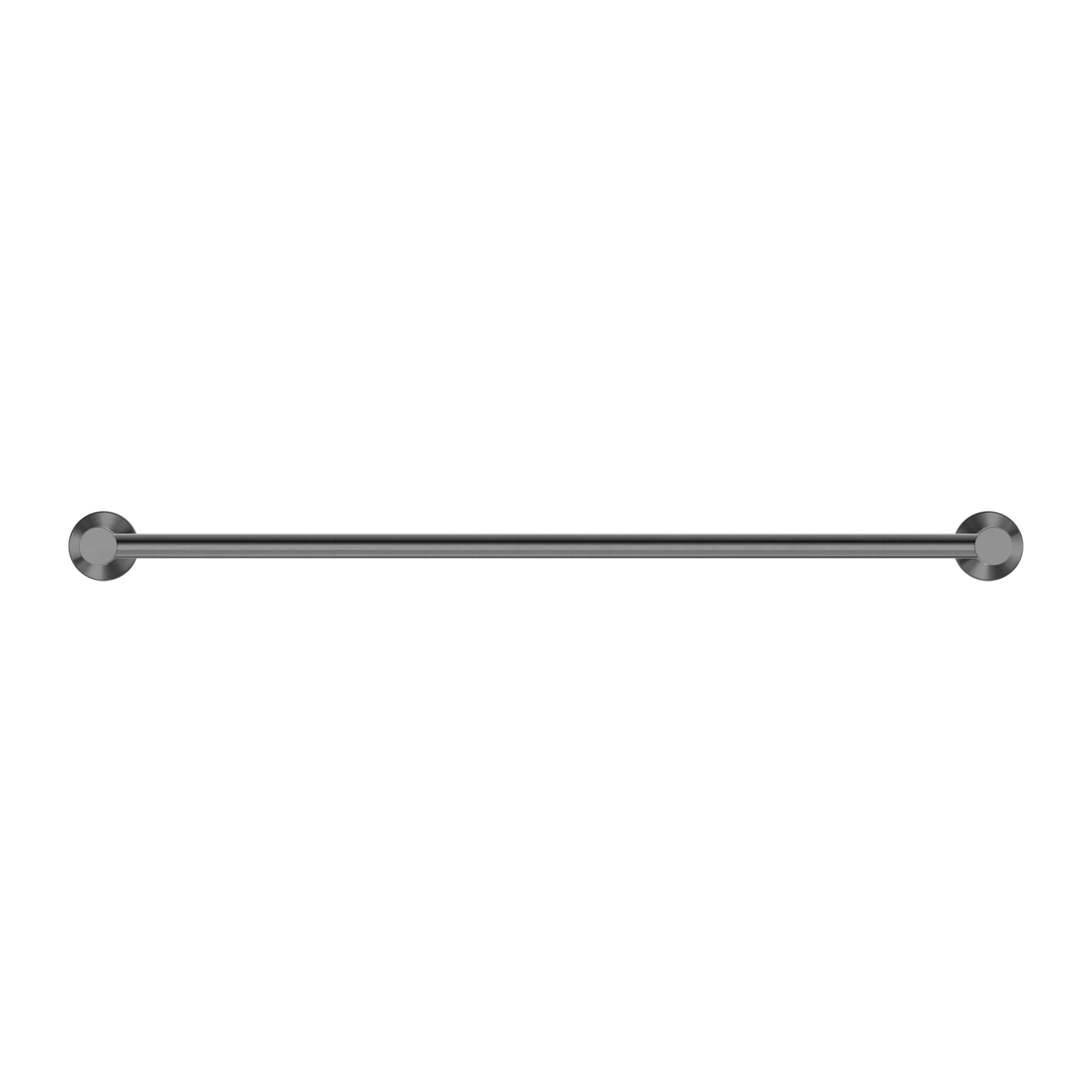 Nero Mecca Single Towel Rail 600mm Brushed Gunmetal - Image 4