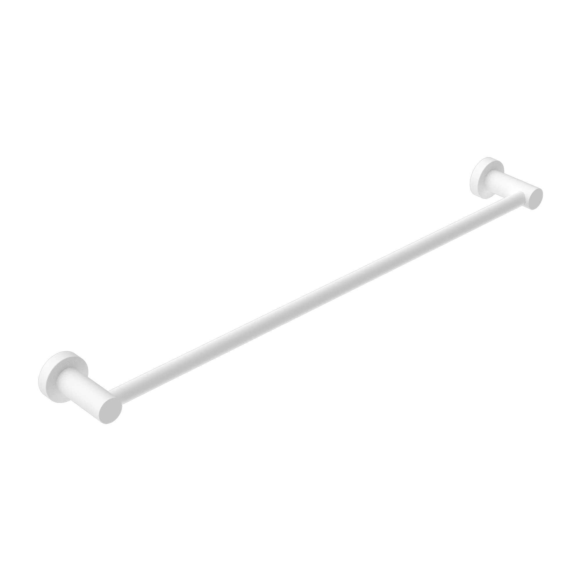 Nero Mecca Single Towel Rail 600mm Matte White - Image 3