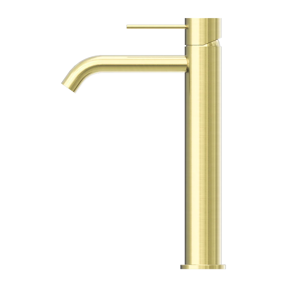 Nero Mecca Tall Basin Mixer Brushed Gold - Image 3