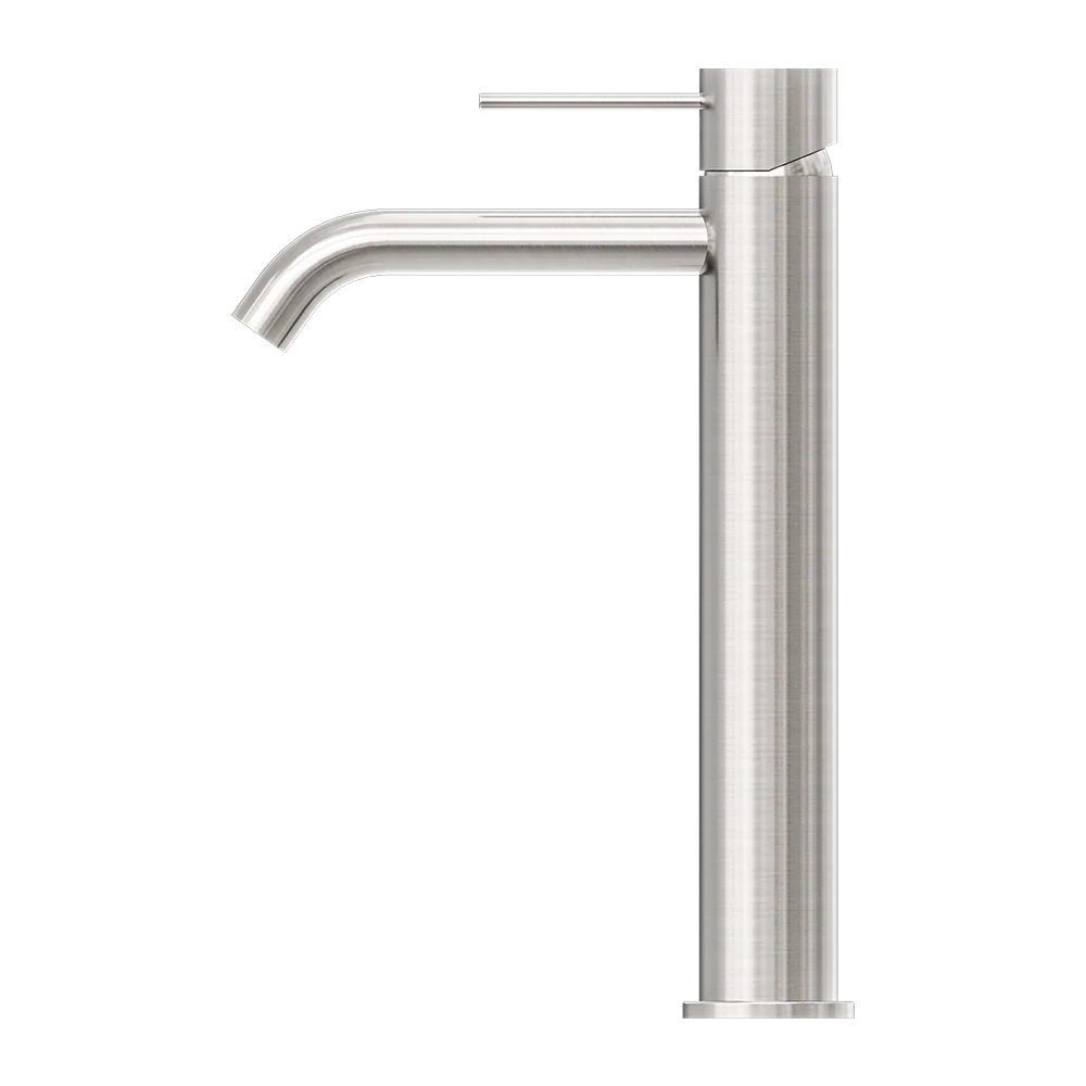 Nero Mecca Tall Basin Mixer Brushed Nickel - Image 3