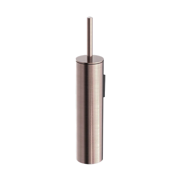 Nero Mecca Toilet Brush Holder Brushed Bronze - Image 3