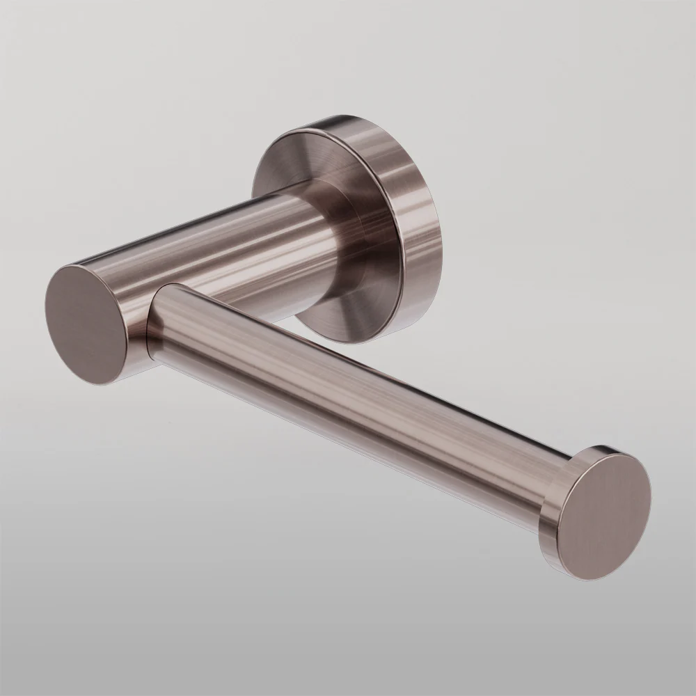 Nero Mecca Toilet Roll Holder Brushed Bronze - Image 2
