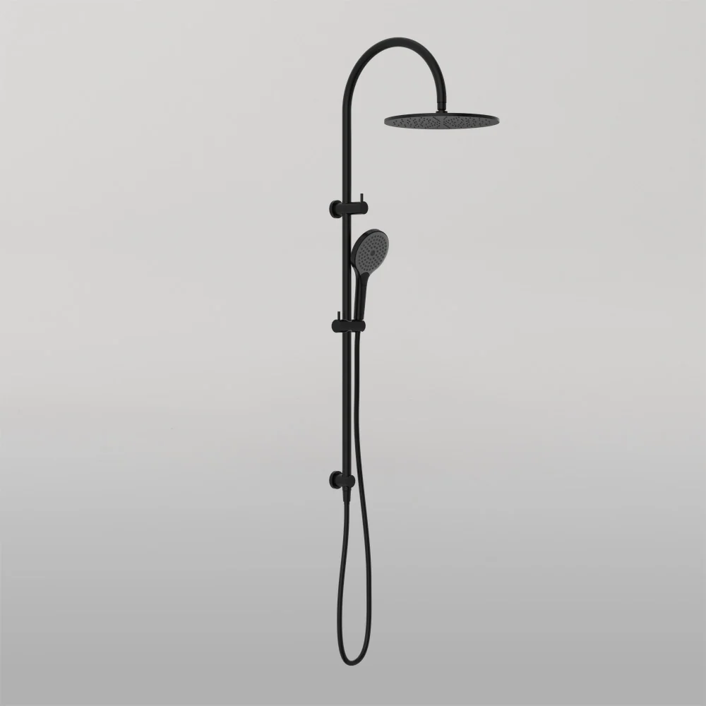 Nero Mecca Twin Shower With Air Shower II Matte Black - Image 2