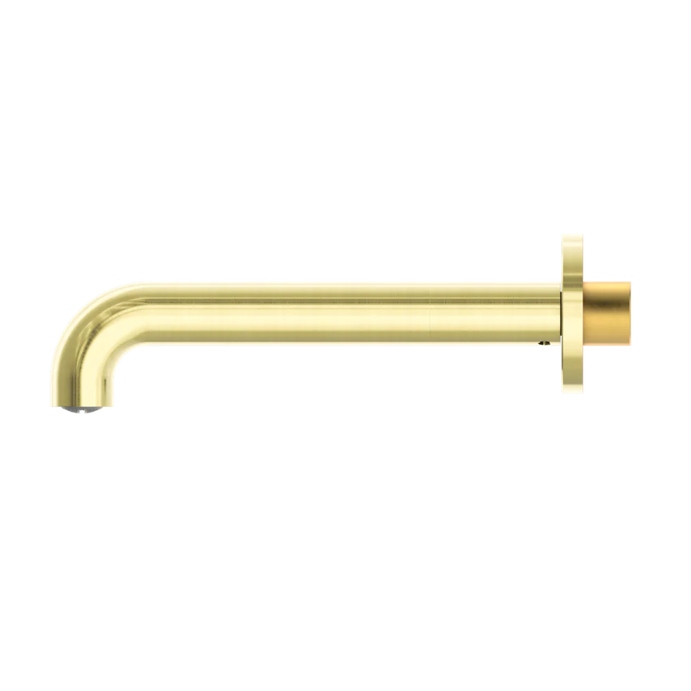 Nero Mecca Wall Basin/Bath 260mm Spout Brushed Gold - Image 5