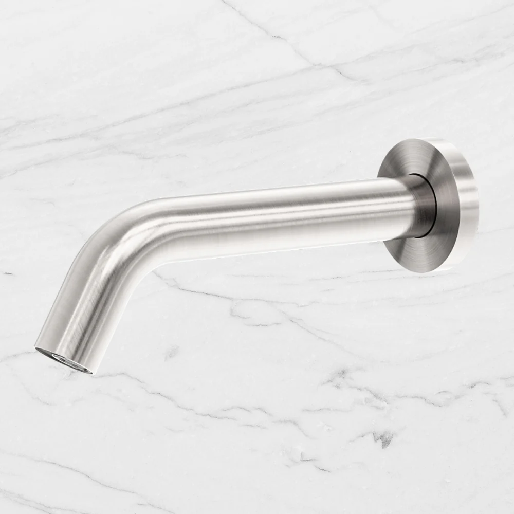 Nero Mecca Wall Mount Sensor Tap Brushed Nickel - Image 2