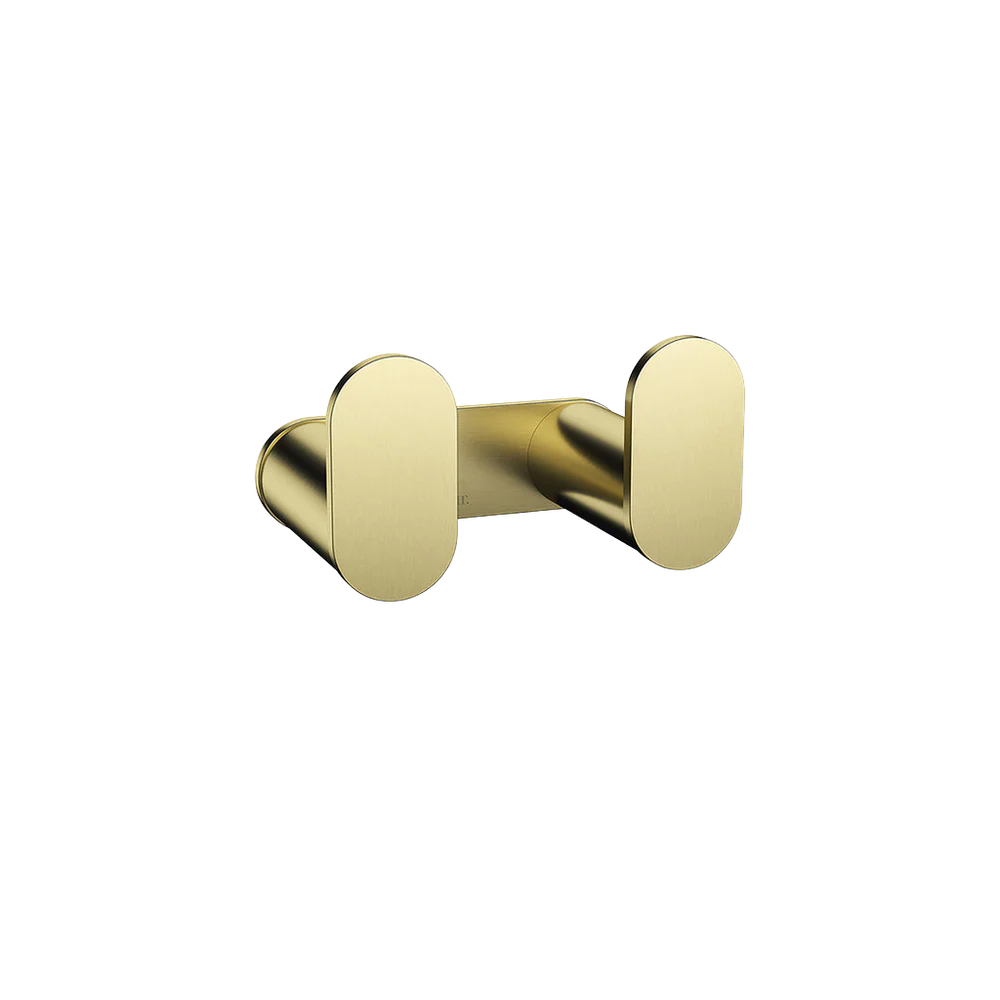 Meir Curvae Double Robe Hook Tiger Bronze - Image 3