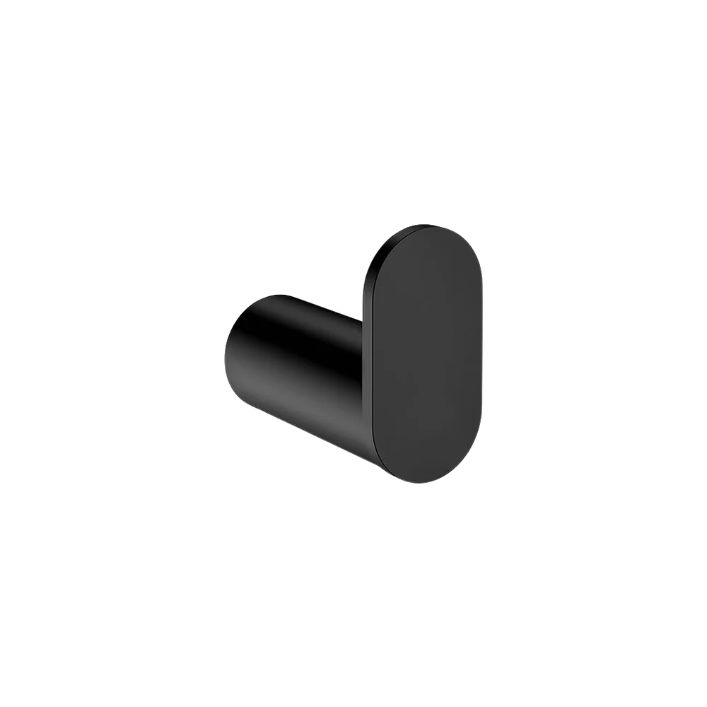 Meir Curvae Single Robe Hook Matte Black - Image 3