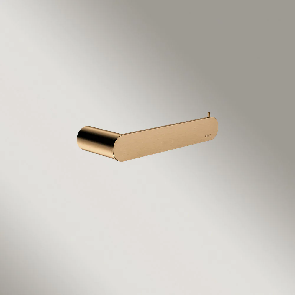 Meir Curvae Toilet Roll Holder Lustre Bronze - Image 2