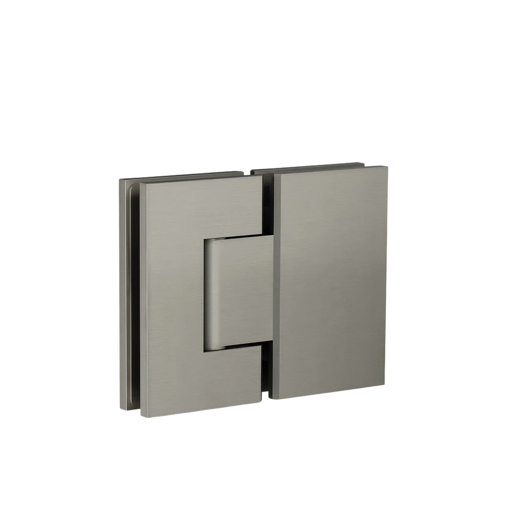 Meir Glass To Glass Shower Door Hinge Shadow Gunmetal - Image 3