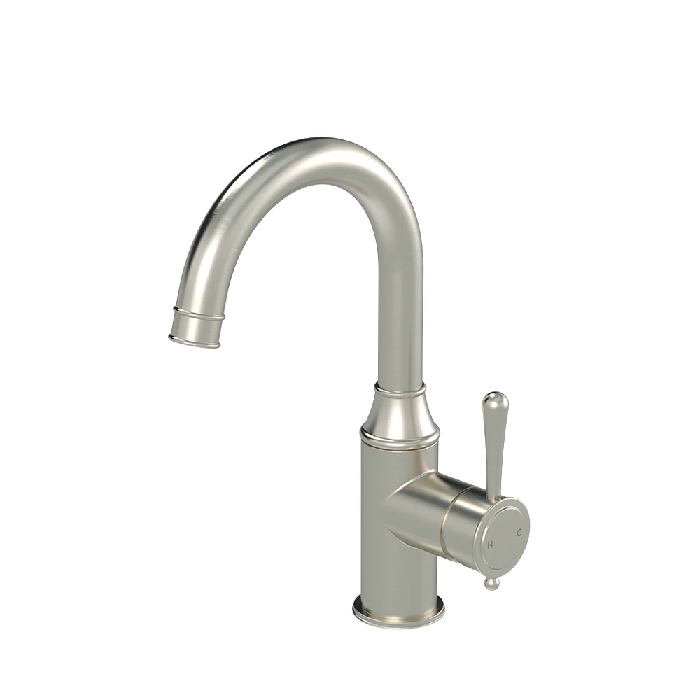 Meir Harrington Basin Mixer Brushed Nickel - Image 3