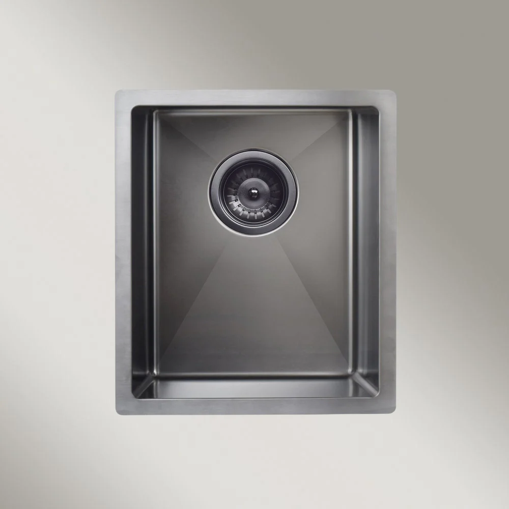 Meir Kitchen Sink Single Bowl 380 X 440 Shadow Gunmetal - Image 2