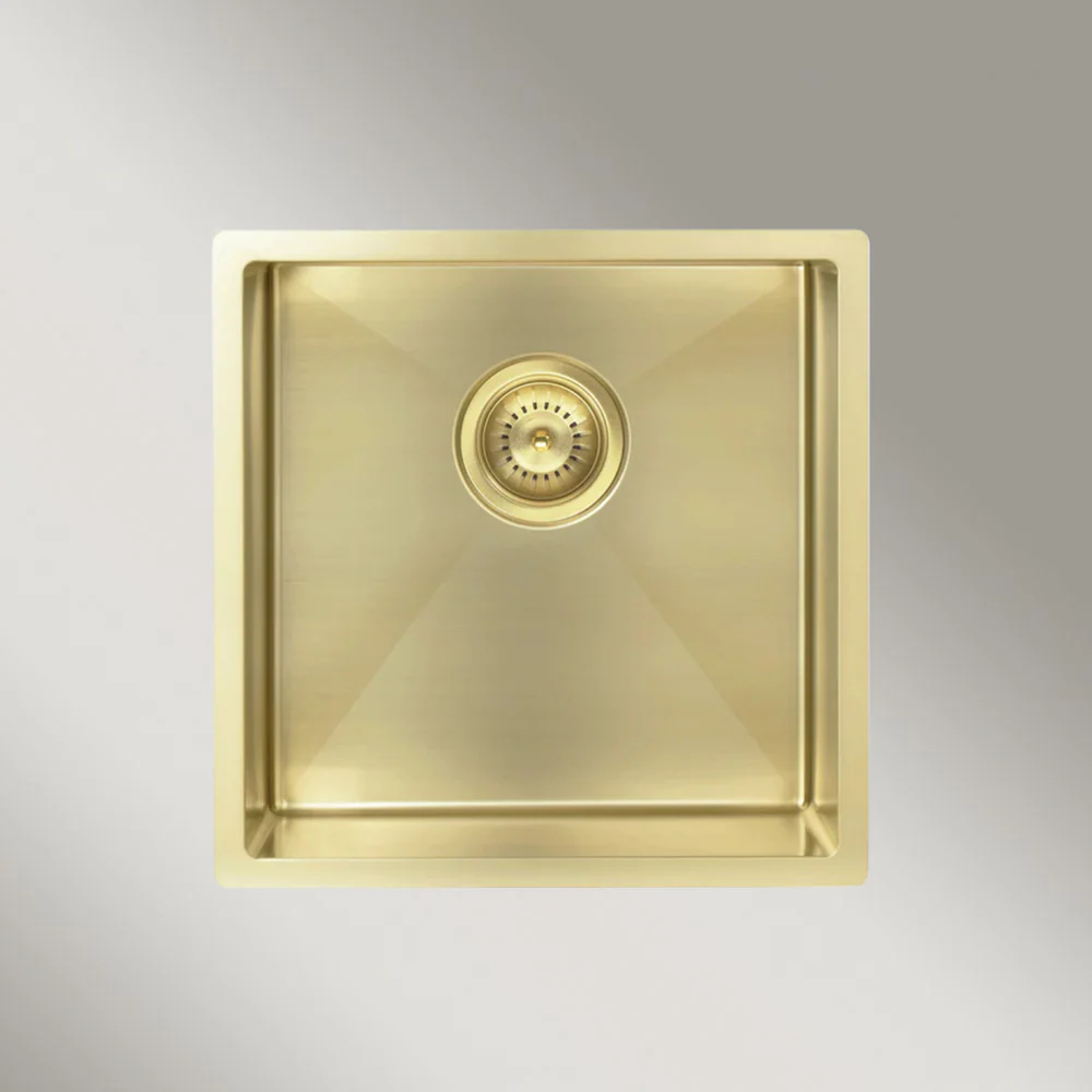 Meir Kitchen Sink Single Bowl 450 X 450 Tiger Bronze - Image 2