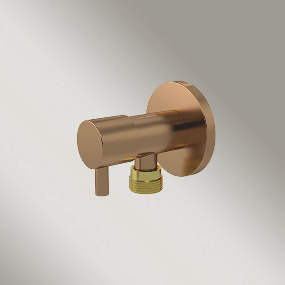 Meir Mini Stop Cistern Tap Lustre Bronze - Image 2