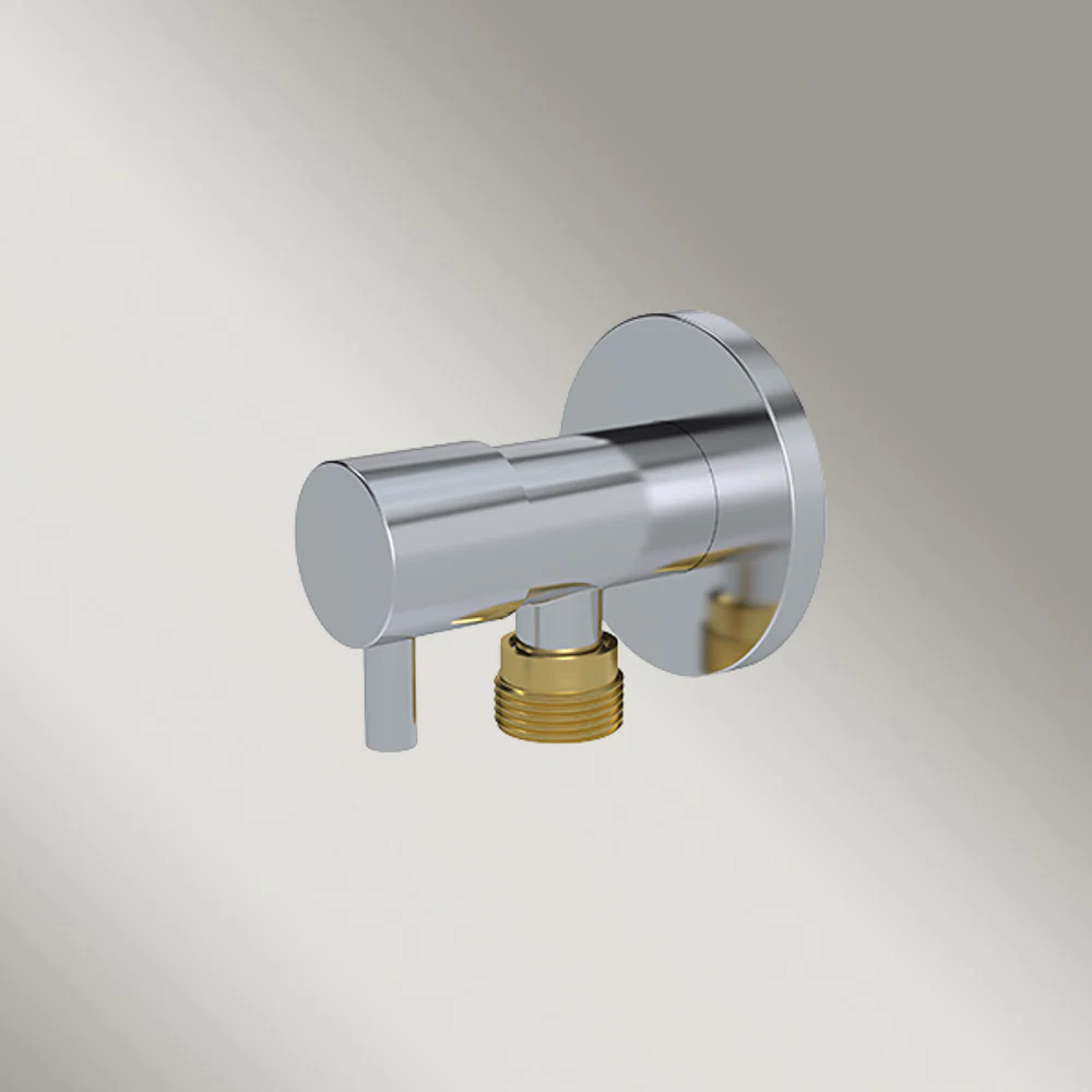 Meir Mini Stop Cistern Tap Polished Chrome - Image 2