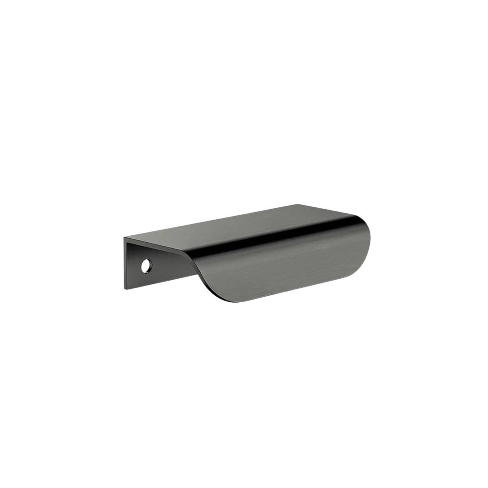 Meir Oppen Edge-Pull 75mm Cabinet Handle Shadow Gunmetal - Image 3