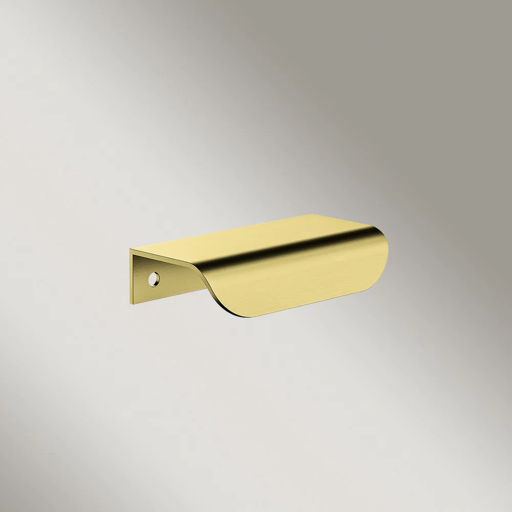 Meir Oppen Edge-Pull 75mm Cabinet Handle Tiger Bronze - Image 2