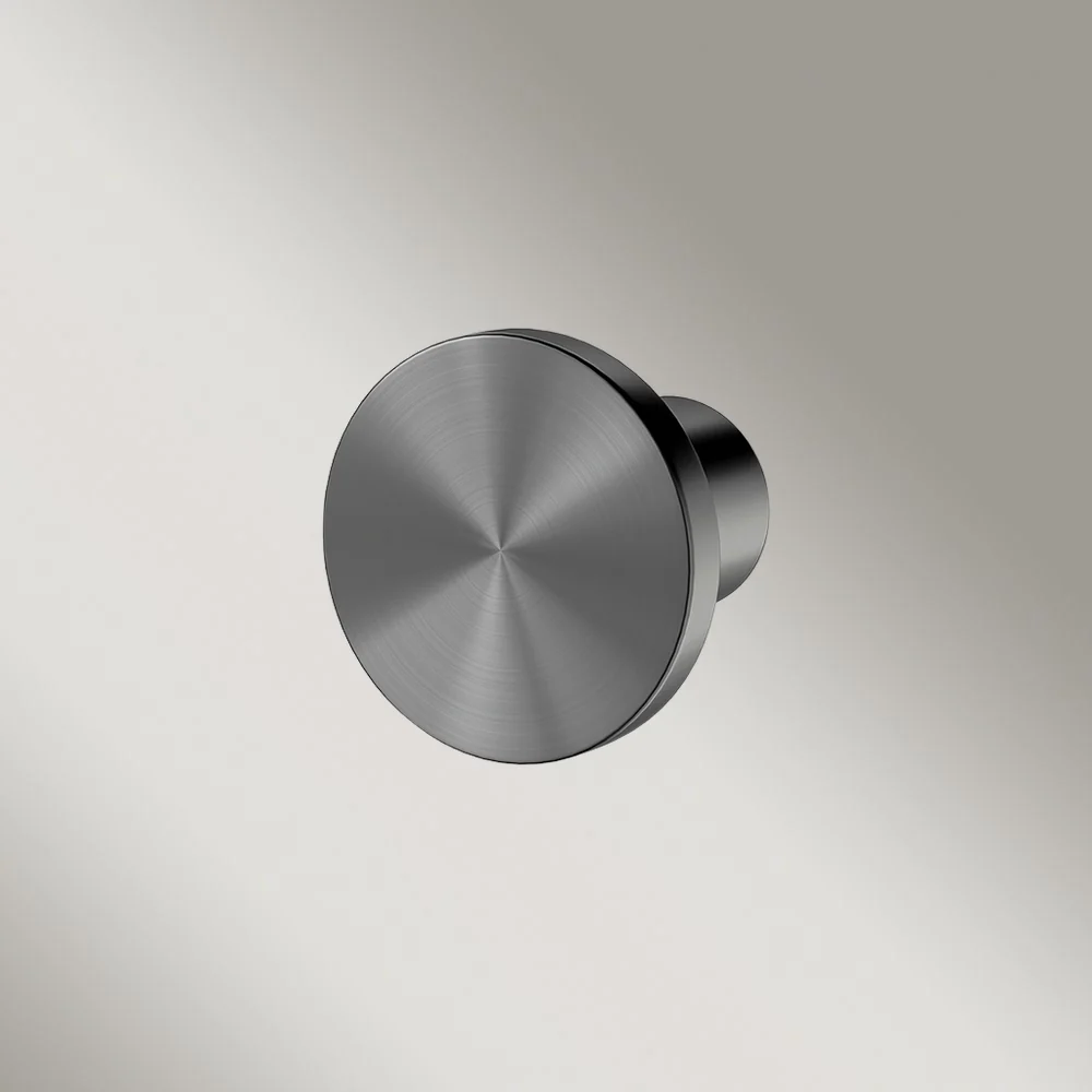 Meir Oppen Knob Cabinet Handle Brushed Shadow Gunmetal - Image 2