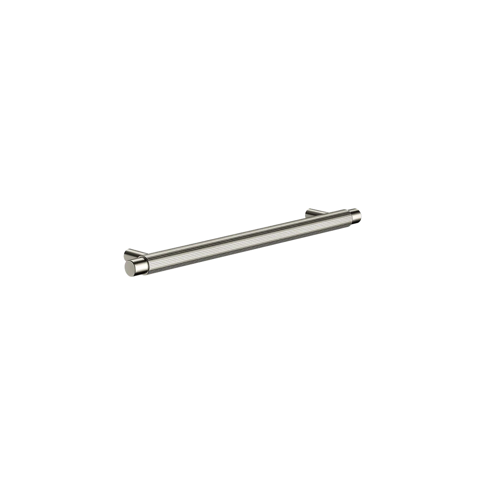 Meir Oppen Round Pull 200mm Cabinet Handle Linear Brushed Nickel - Image 3