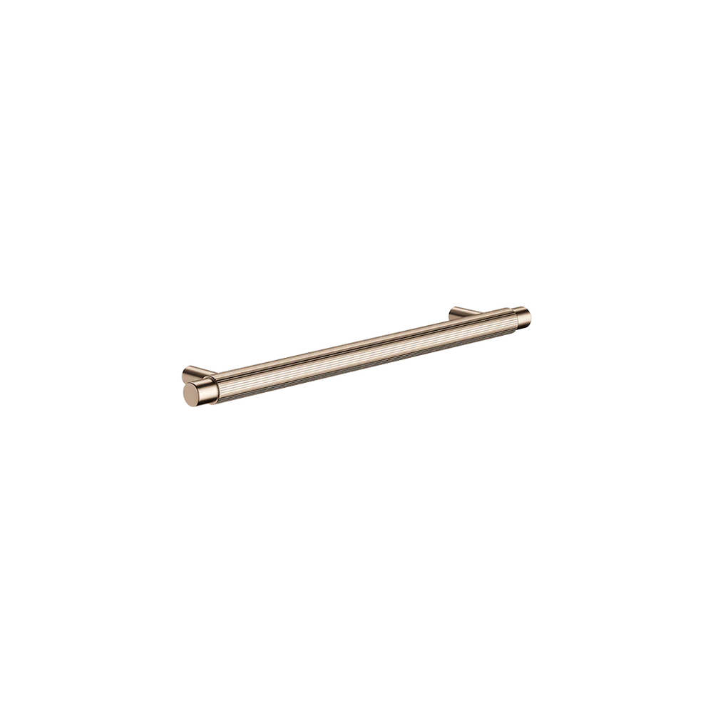 Meir Oppen Round Pull 200mm Cabinet Handle Linear Champagne - Image 3