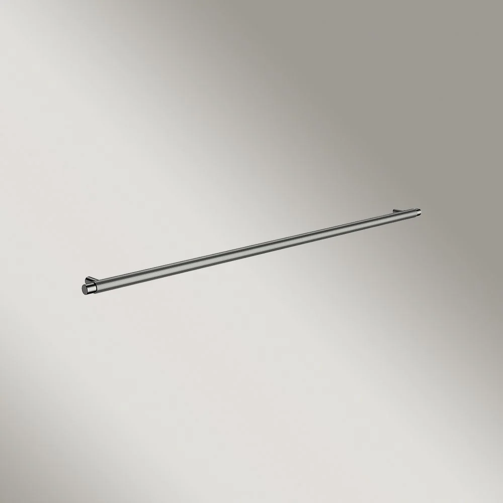 Meir Oppen Round Pull 520mm Cabinet Handle Linear Shadow Gunmetal - Image 2