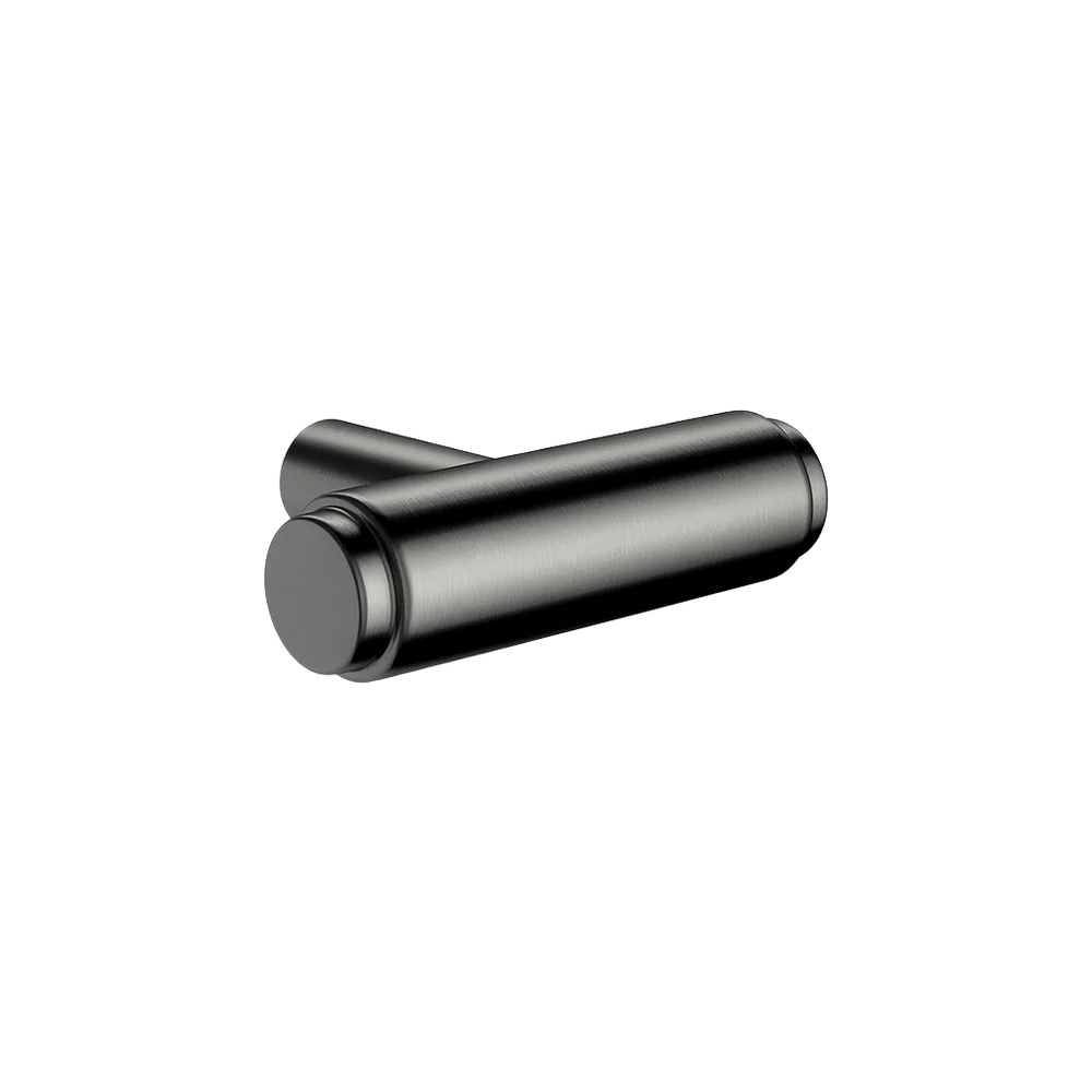 Meir Oppen T-Pull Cabinet Handle Brushed Shadow Gunmetal