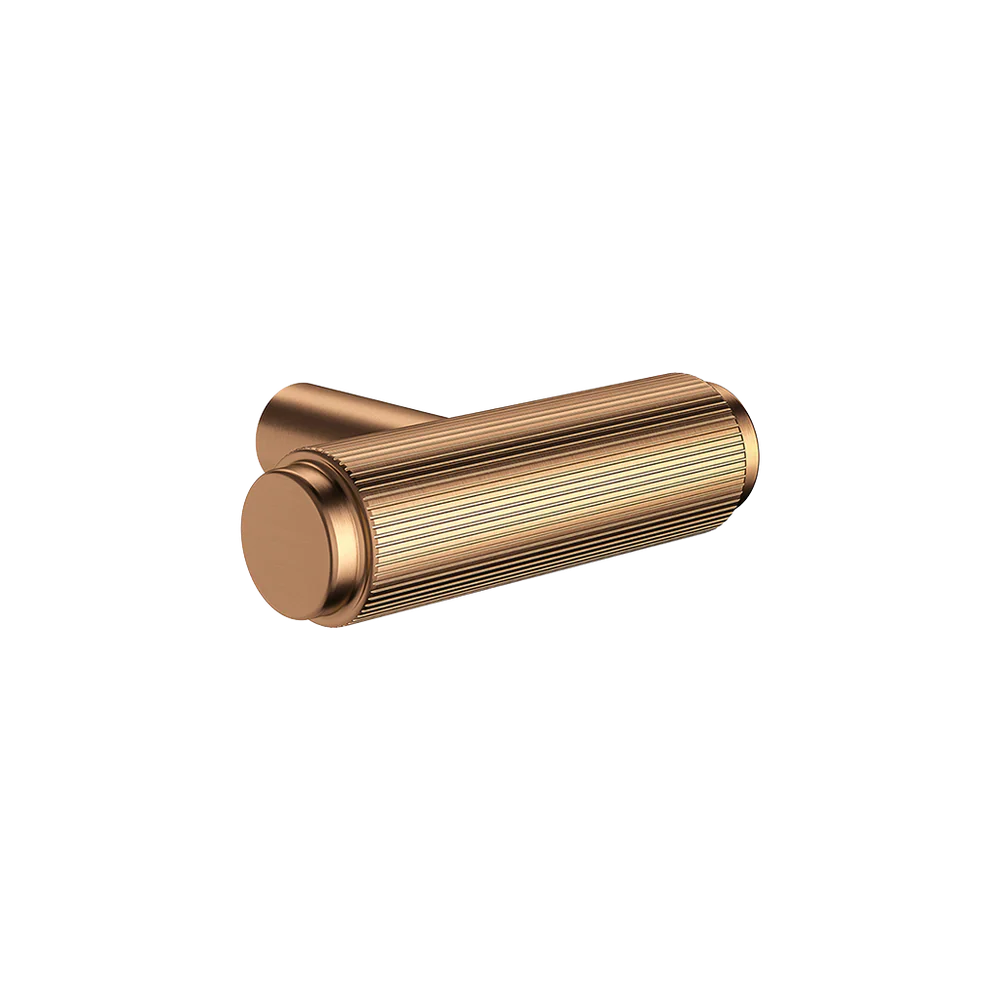 Meir Oppen T-Pull Cabinet Handle Linear Lustre Bronze - Image 3