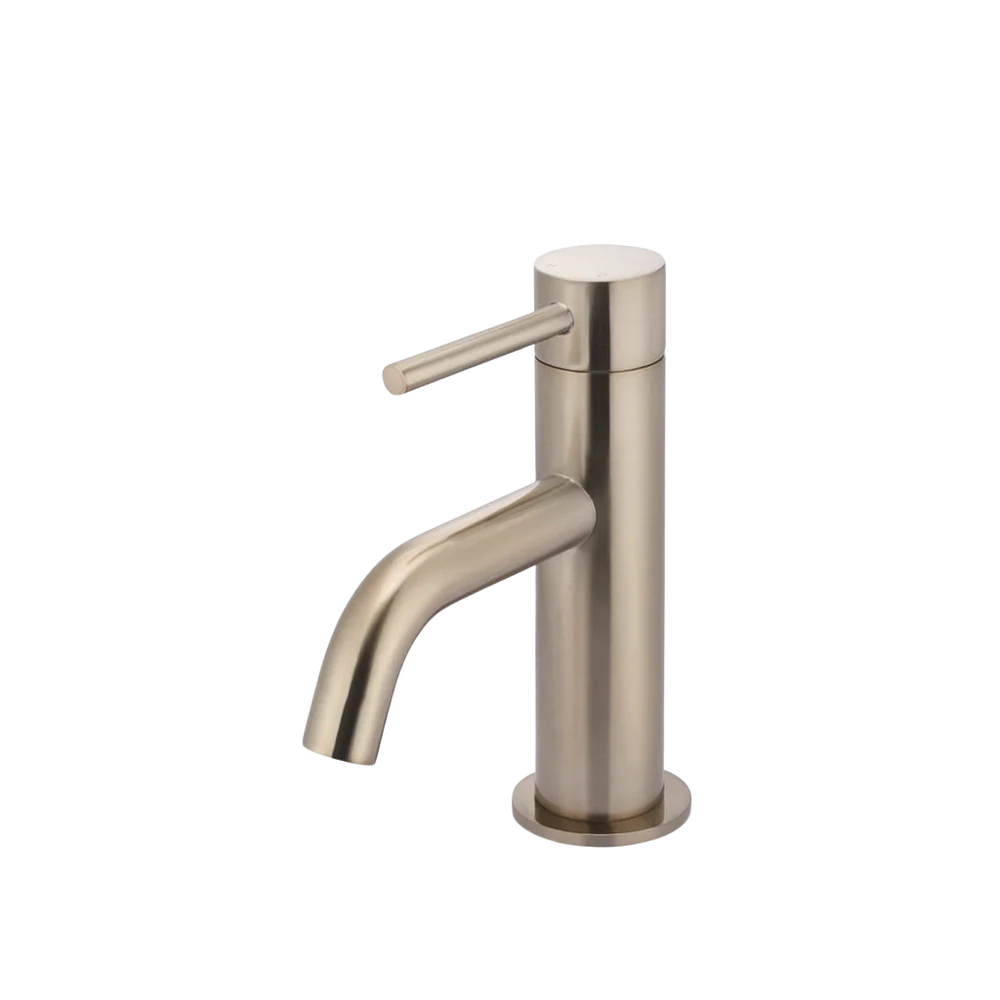 Meir Piccola Basin Mixer Tap Champagne - Image 3