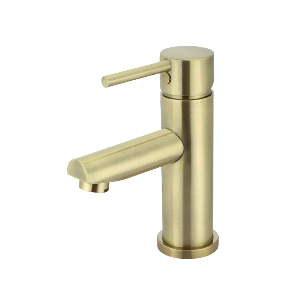 Meir Round Basin Mixer Tiger Bronze