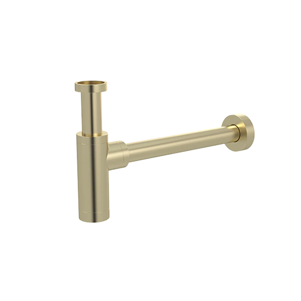 Meir Round Bottle Trap For 32mm Basin Waste And 32mm Waste Pipe With 40mm Adapter Tiger Bronze - Image 3