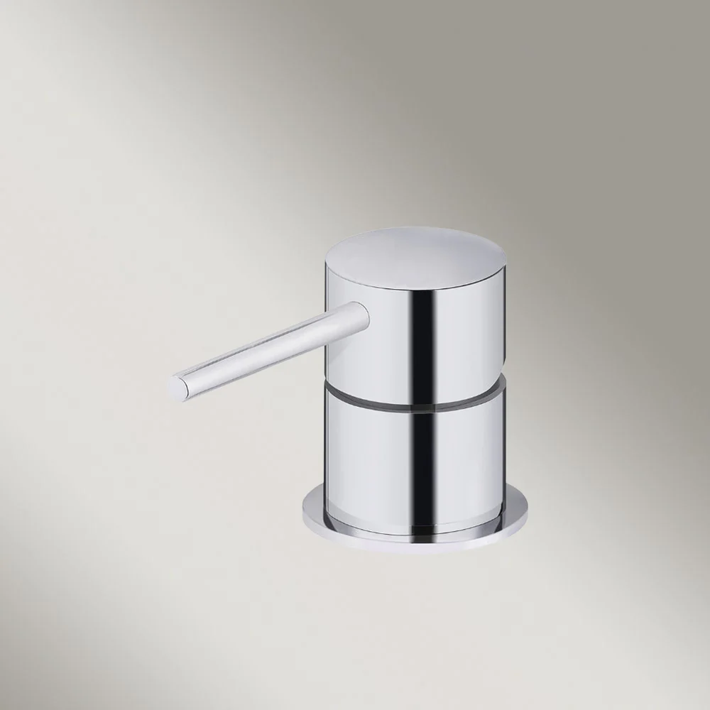 Meir Round Deck Mounted Mixer Polished Chrome - Image 2
