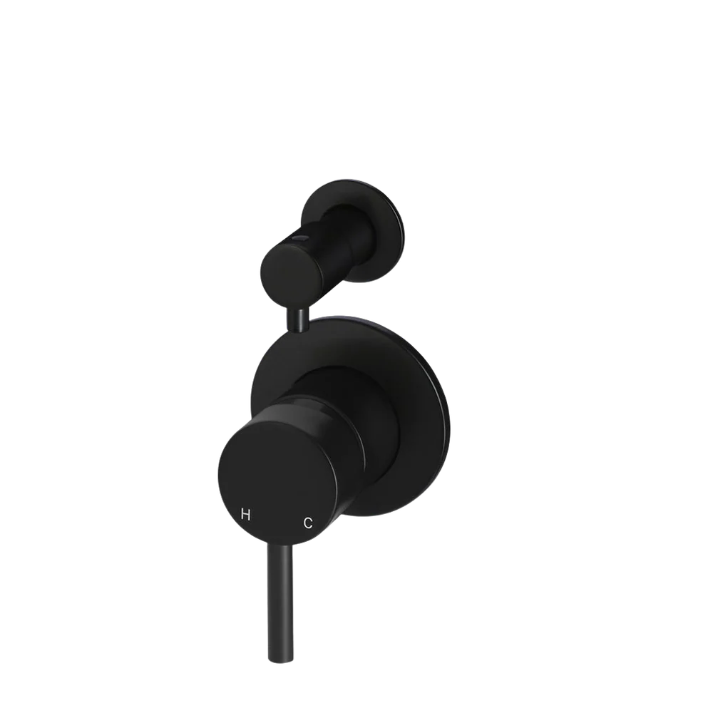 Meir Round Diverter Mixer (Trim Kit Only) Matte Black