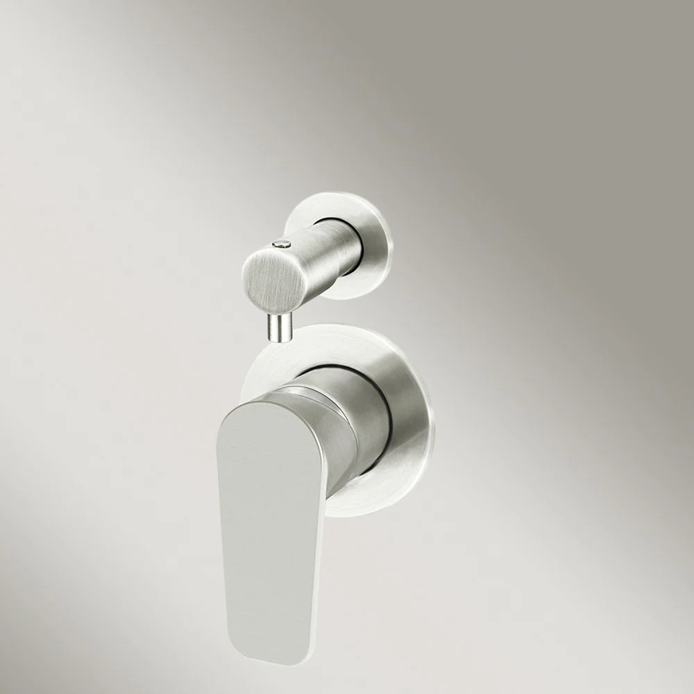 Meir Round Diverter Mixer Paddle Handle (Complete Kit) Brushed Nickel - Image 2