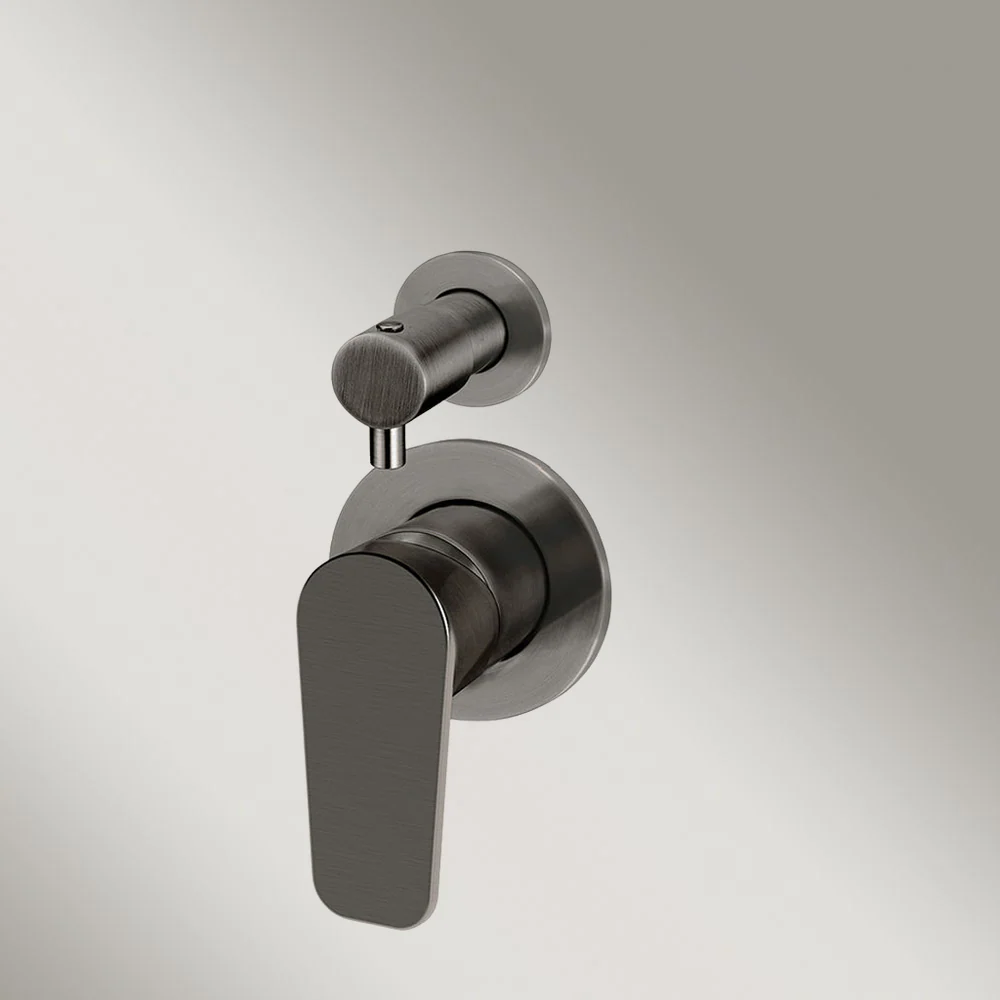 Meir Round Diverter Mixer Paddle Handle (Trim Kit Only) Shadow Gunmetal - Image 2