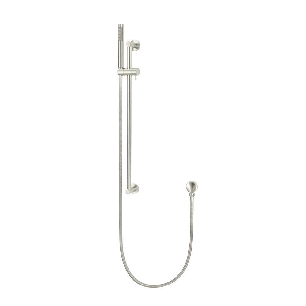 Meir Round Hand Shower On Rail Column Brushed Nickel - Image 3
