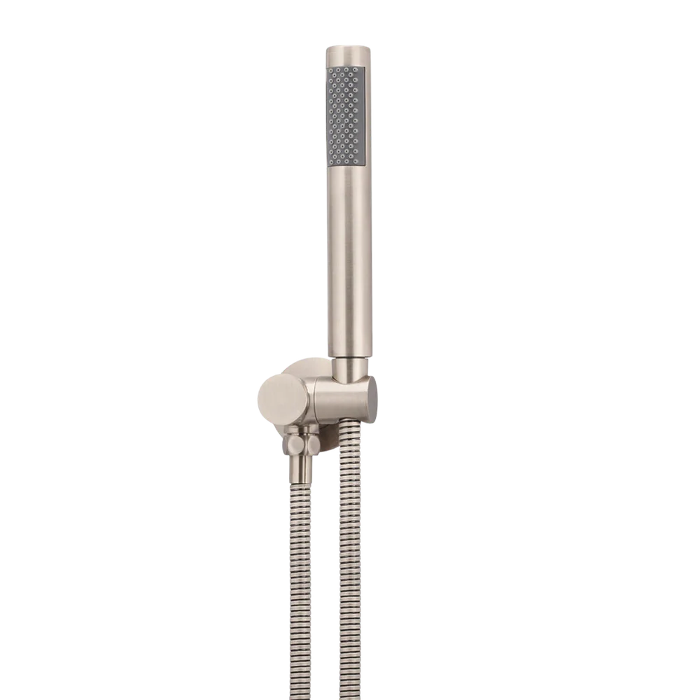 Meir Round Hand Shower On Swivel Bracket Champagne - Image 3