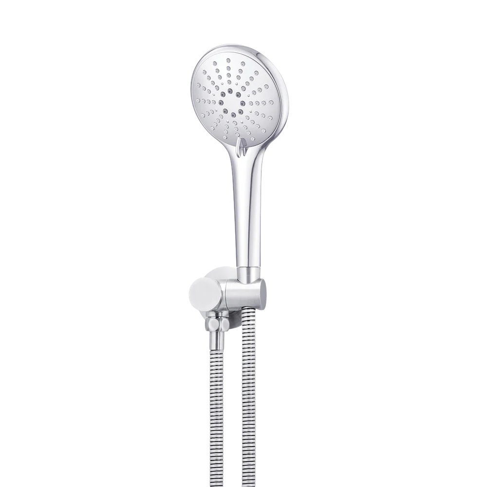 Meir Round Hand Shower On Swivel Bracket Polished Chrome - Image 3