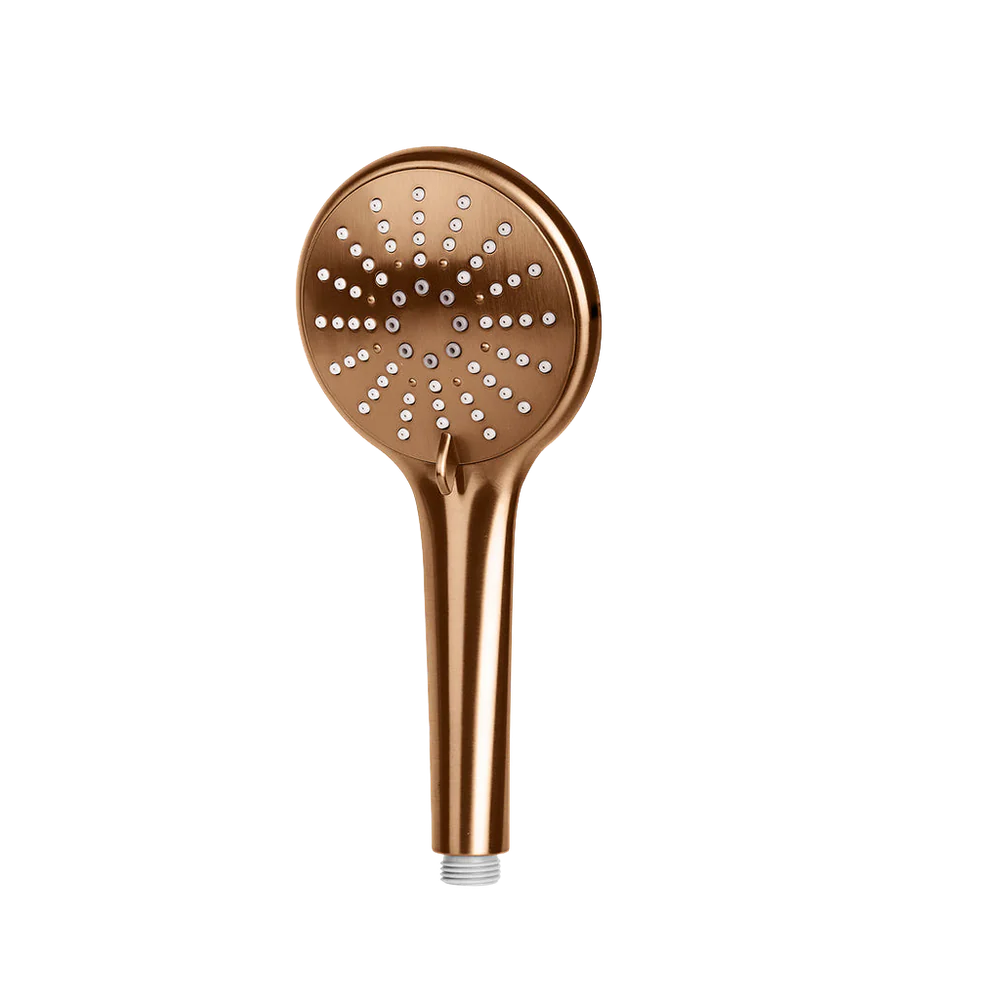 Meir Round Hand Shower Three-Function Lustre Bronze