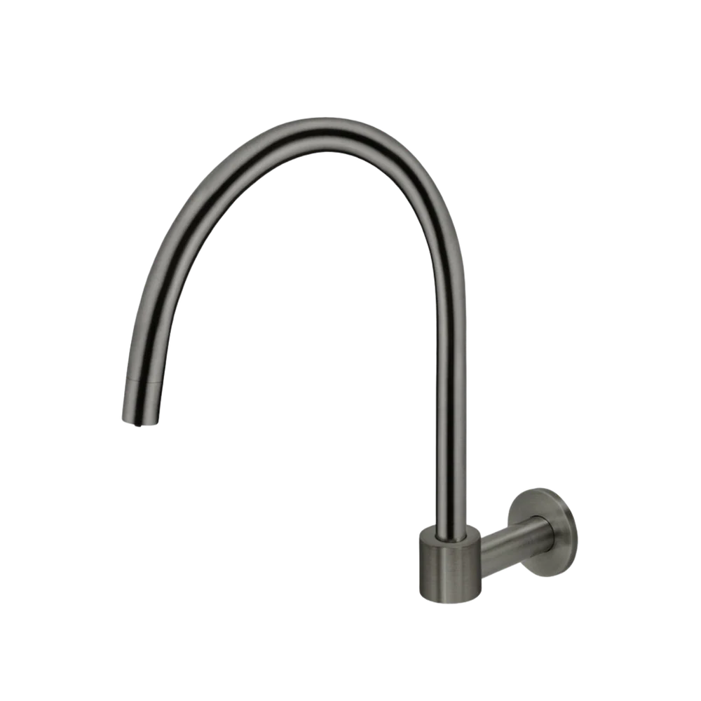 Meir Round High-Rise Swivel Wall Spout Shadow Gunmetal - Image 3