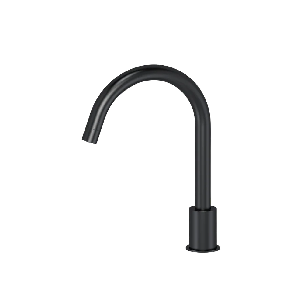 Meir Round Hob Mounted Swivel Spout Matte Black - Image 3