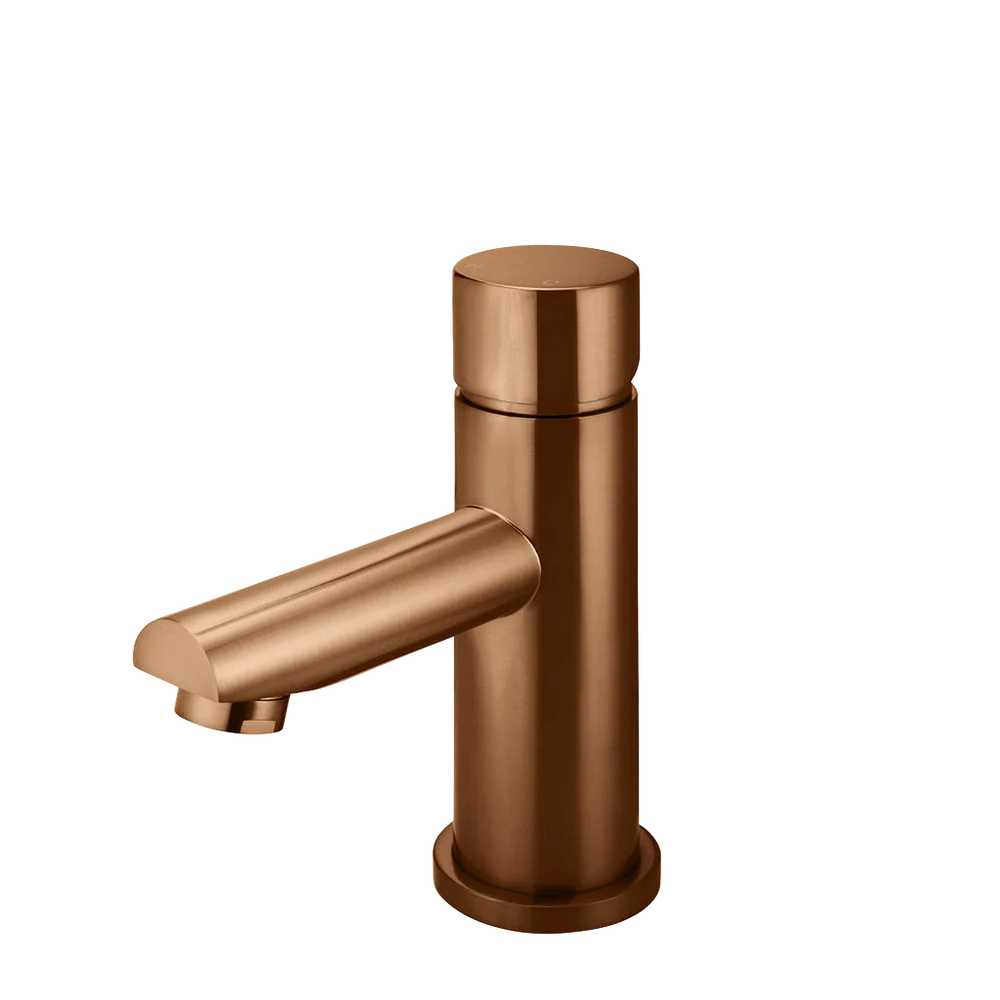 Meir Round Pinless Basin Mixer Lustre Bronze - Image 3