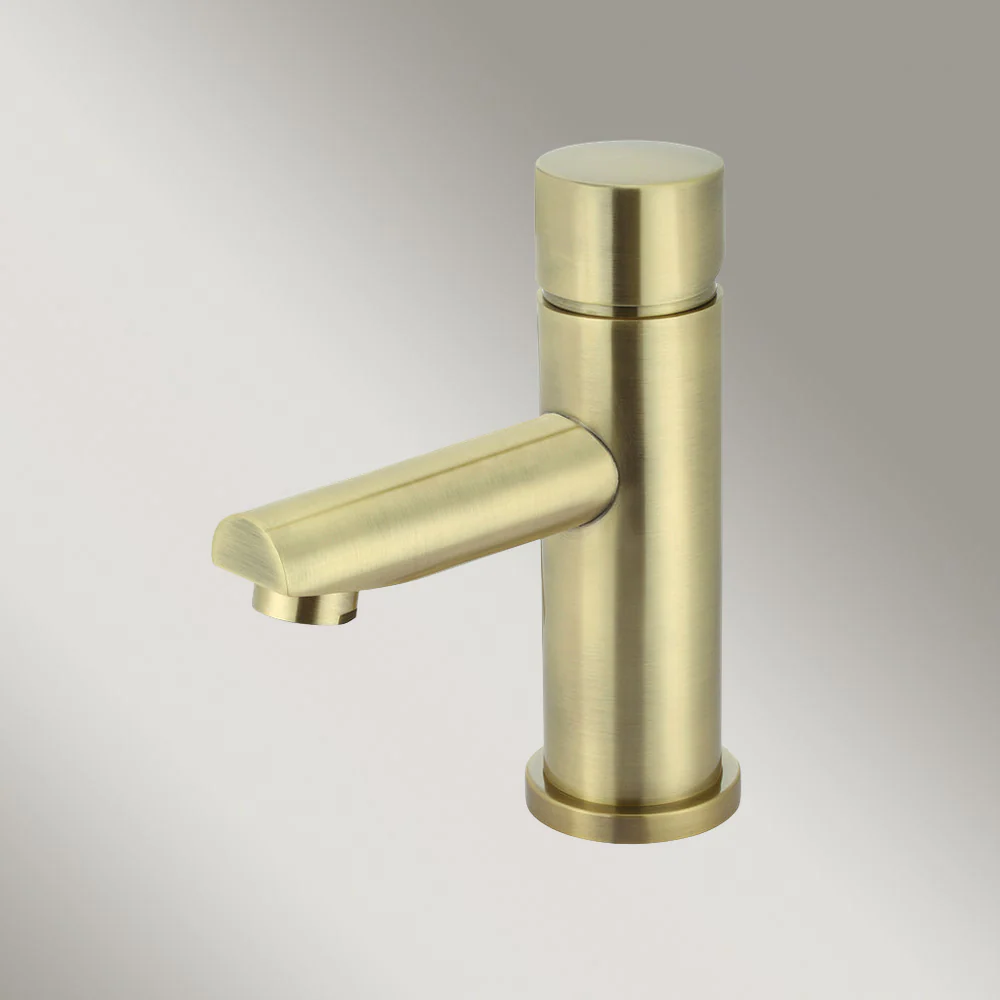 Meir Round Pinless Basin Mixer Tiger Bronze - Image 2