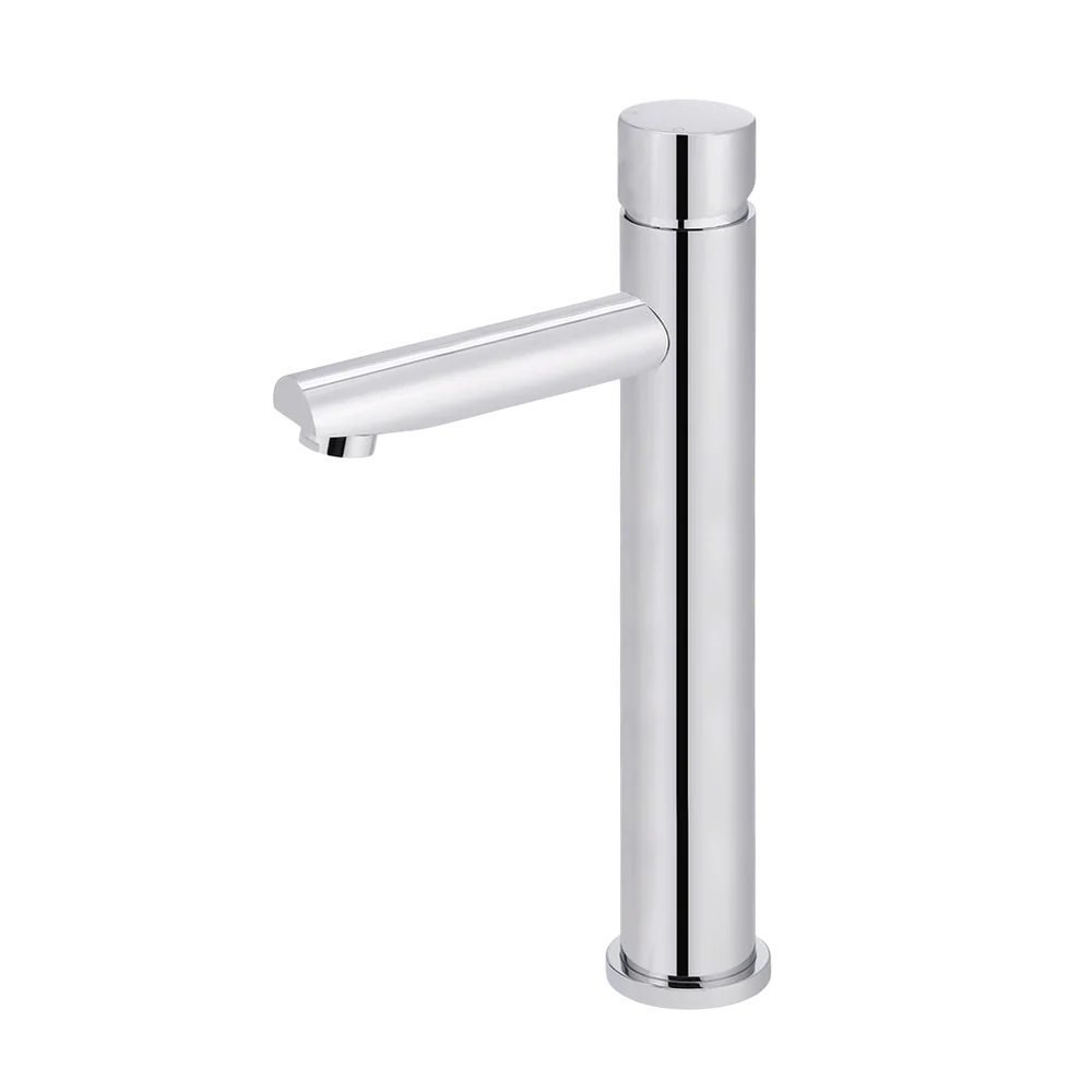 Meir Round Pinless Tall Basin Mixer Polished Chrome - Image 3