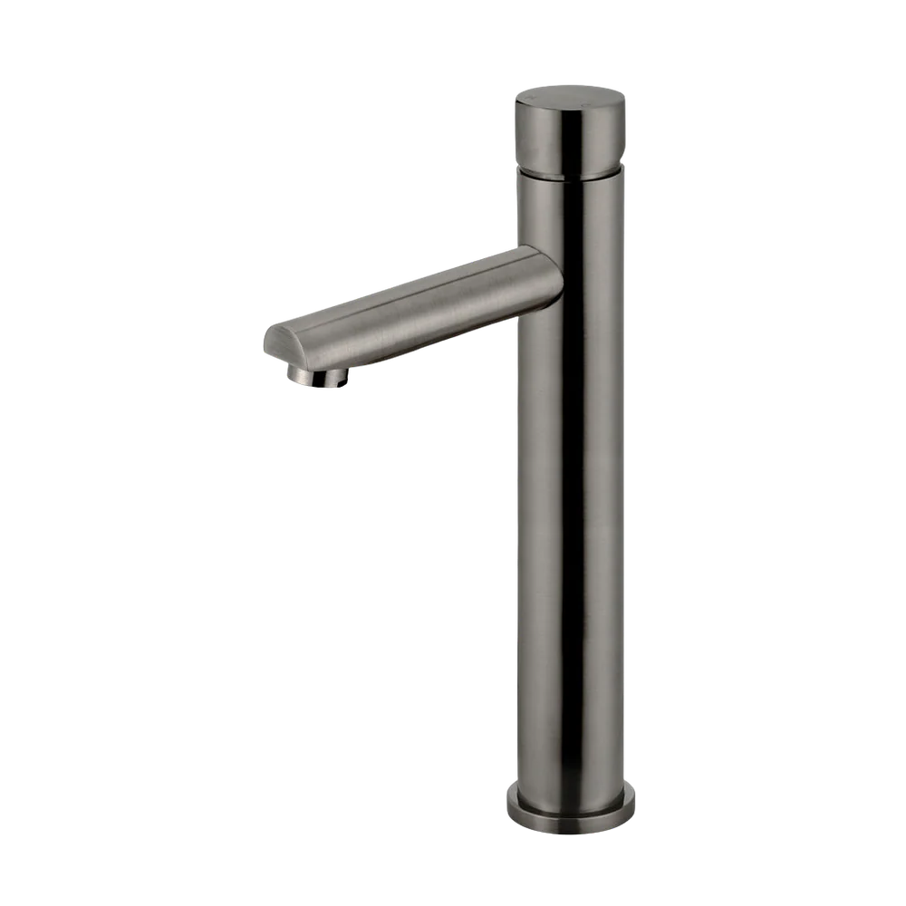 Meir Round Pinless Tall Basin Mixer Shadow Gunmetal - Image 3