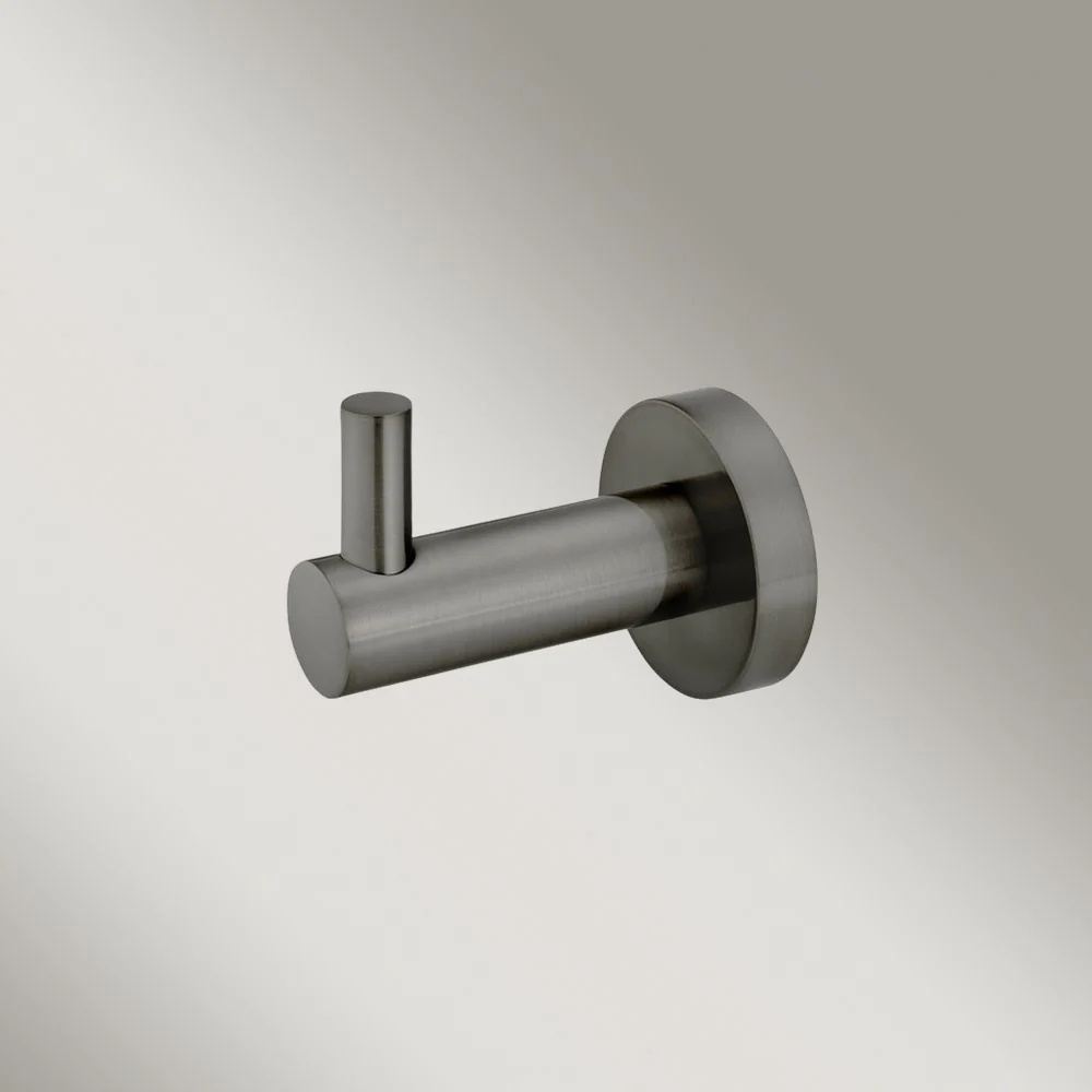 Meir Round Robe Hook Shadow Gunmetal - Image 2