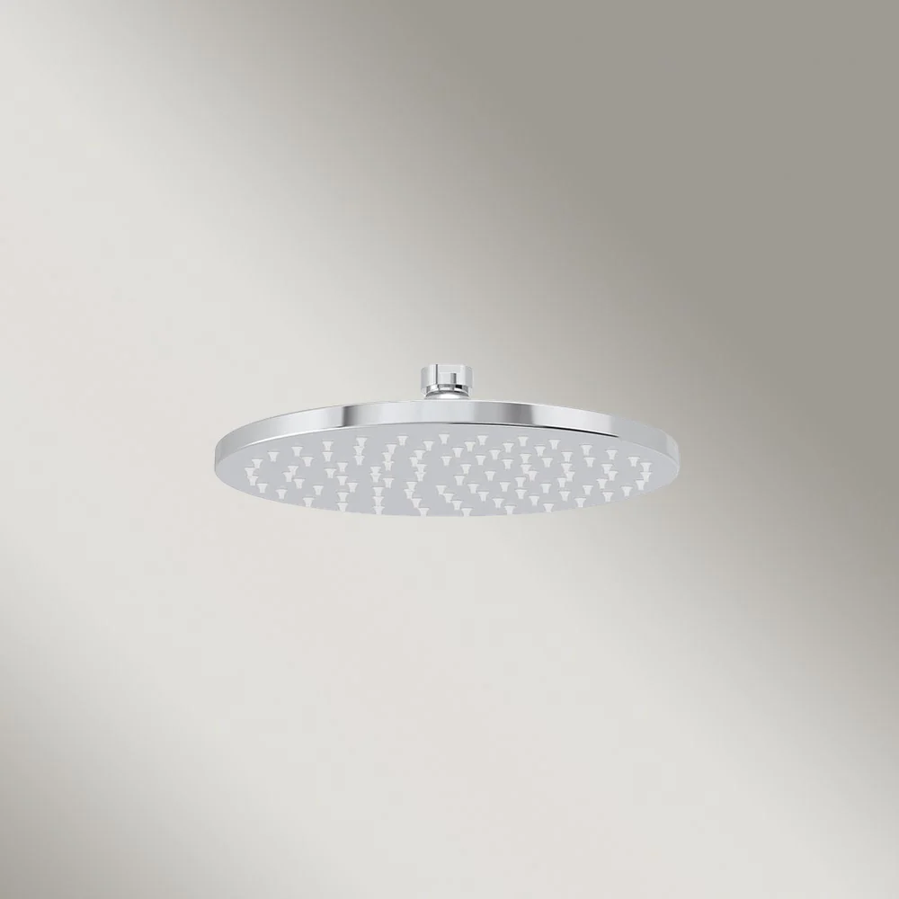 Meir Round Shower Rose 200mm Polished Chrome - Image 2