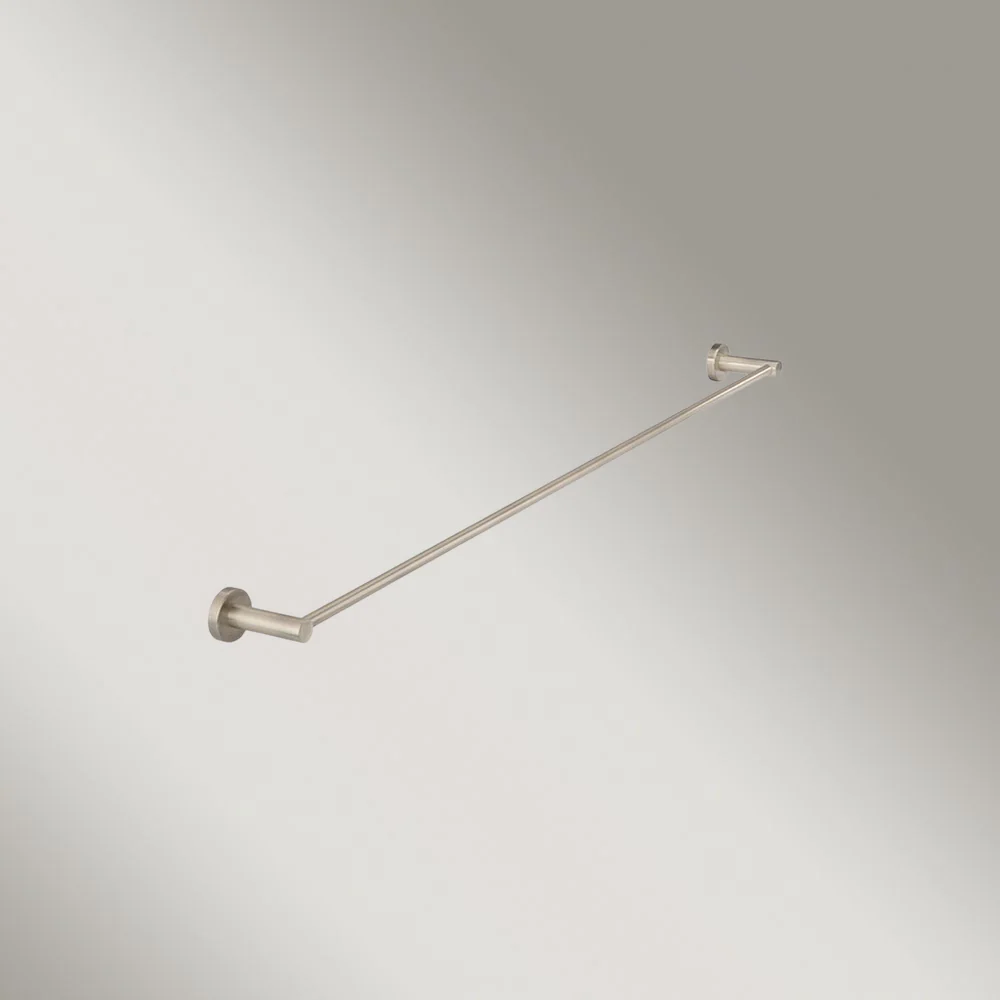 Meir Round Single Towel Rail 900mm Champagne - Image 2