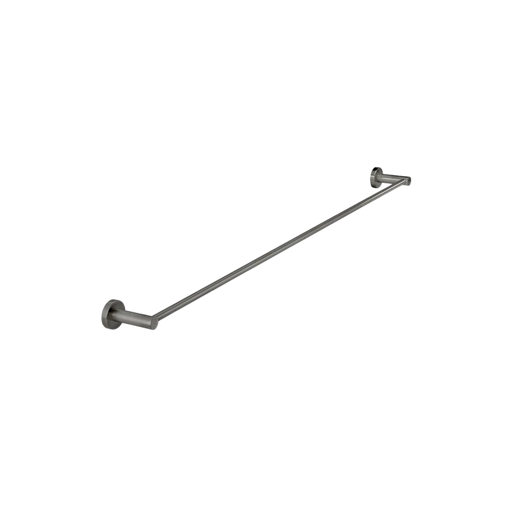 Meir Round Single Towel Rail 900mm Shadow Gunmetal - Image 3